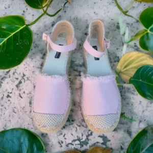 Calzaro Alpargatas | Alpargata Cuña Media Yute 9897 Rosa