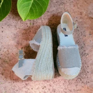 Calzaro Alpargatas | Alpargata Cuña Media Yute 9897 Taupe