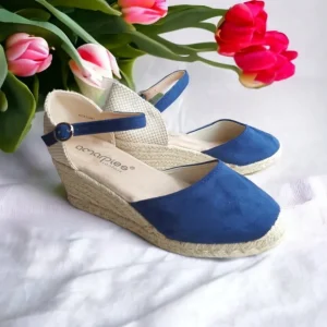 Calzaro Alpargatas | Alpargatas | Alpargata Cuña Yute 23481 Azul