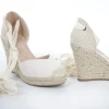 Calzaro Alpargatas | Alpargata Cuña Yute 135 Beige