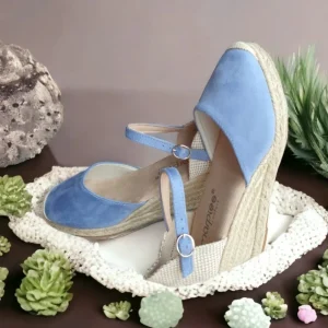 Calzaro Alpargatas | Alpargata Cuña Yute 23481 Jeans