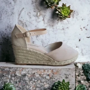 Calzaro Alpargatas | Alpargatas | Alpargata Cuña Yute 23481 Taupe