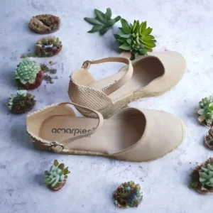 Calzaro Alpargatas | Alpargatas | Alpargata Cuña Yute 23481 Taupe