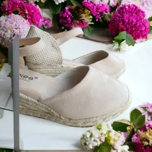 Calzaro Alpargatas | Alpargatas | Alpargata Cuña Yute 23481 Taupe
