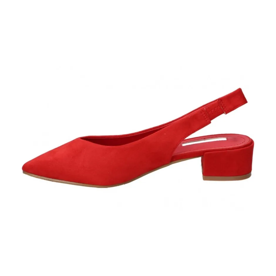 bailarina__rojo_3.webp Calzaro Zapatos De Tac贸n | Bailarinas | Bailarina 17623 rojo
