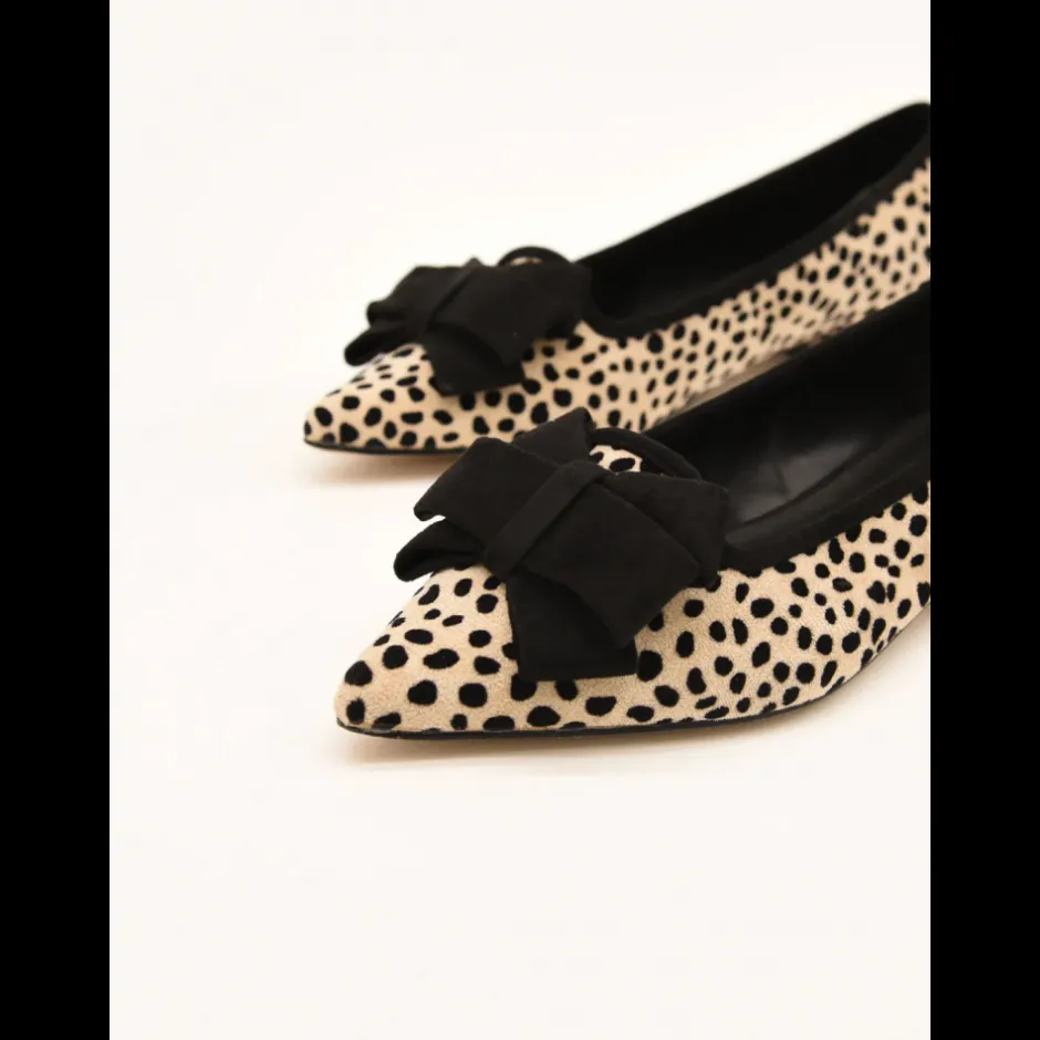 bailarina_estampada_h_ani_1-1.webp Calzaro Zapatos De Tac贸n | Bailarinas | Bailarina Estampada 574H944 Animal Print con Lazo.