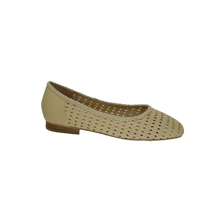 bailarina_trenzada__beige_0.webp Calzaro Bailarinas | Bailarina trenzada 19464 beige