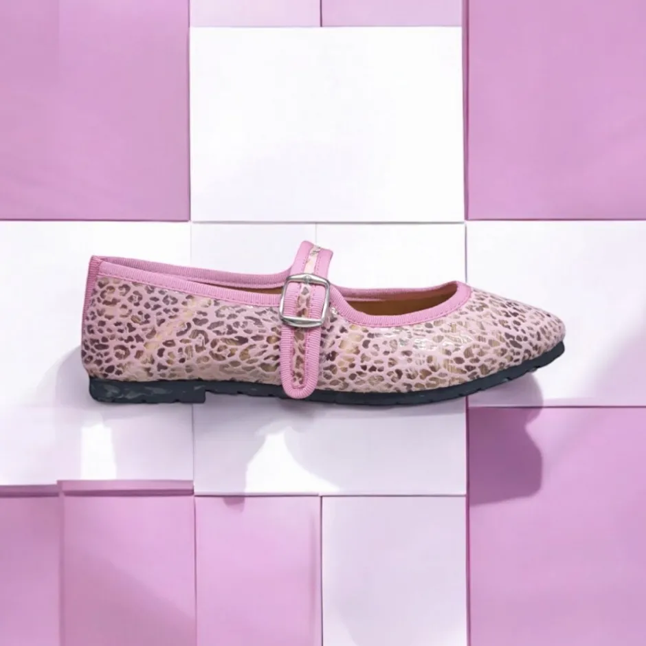 bailarinas_venecianas_tra_0.webp Calzaro Bailarinas | Casual | Bailarinas Venecianas Trabilla de Mujer Berta en Piel Rosa Leopardo