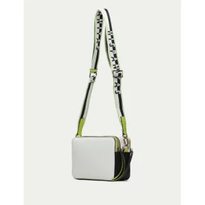 Calzaro Bolsos | Bandolera 243246 Crema Negro Kiwi.