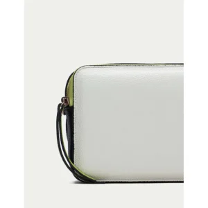 Calzaro Bolsos | Bandolera 243246 Crema Negro Kiwi.