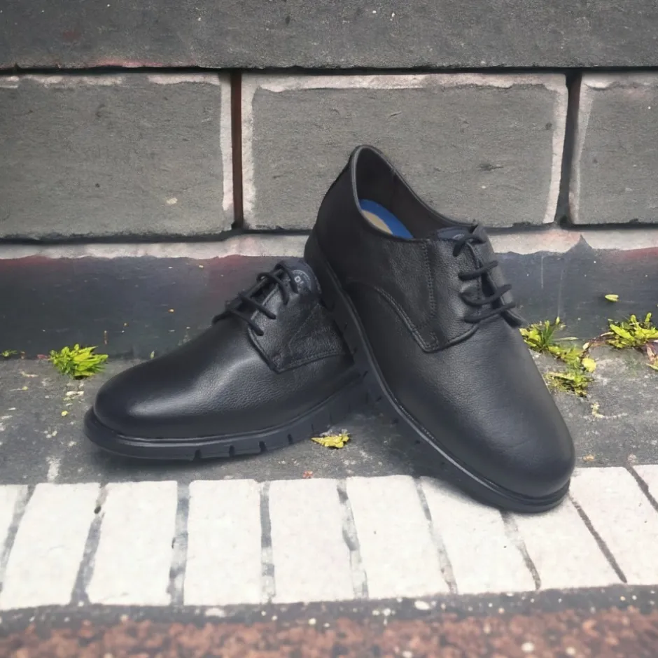 blucher_cordones__hombre__2.webp Calzaro Zapatos Con Cordones | Blucher Cordones 4089 Hombre Negro Ancho Especial.