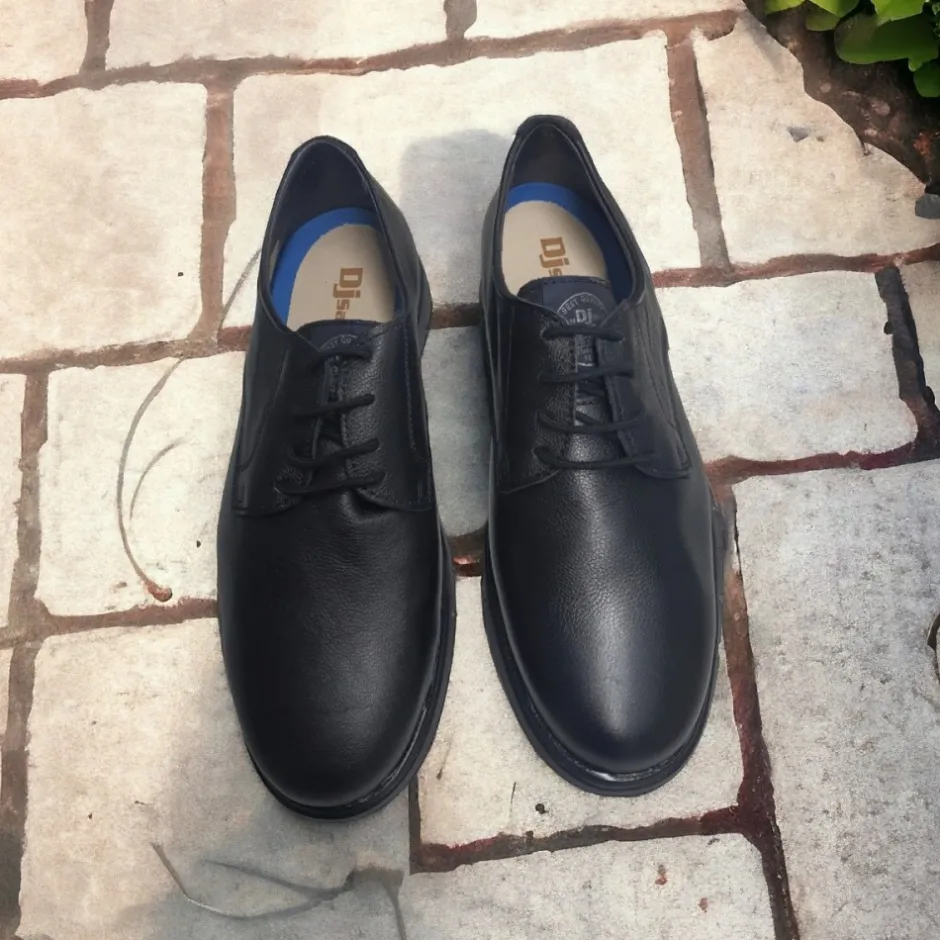 blucher_cordones__hombre__4.webp Calzaro Zapatos Con Cordones | Blucher Cordones 4089 Hombre Negro Ancho Especial.