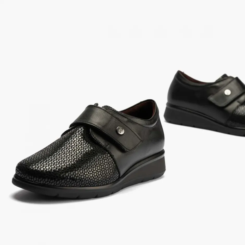 blucher_correa_mujer__col_0.webp Calzaro Confort | Blucher Correa Mujer 10010 Color Negro