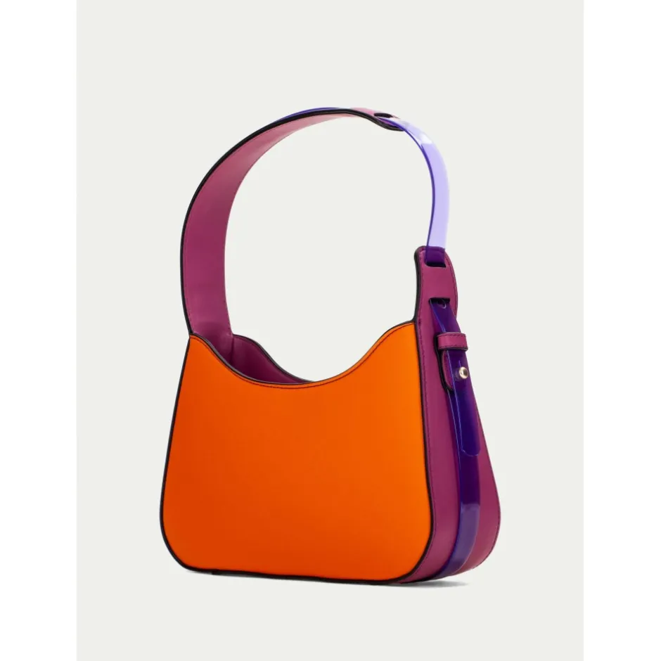bolso_de_hombro__papayaor_2.webp Calzaro Bolsos | Bolso de Hombro 232683 Papaya-Orchid