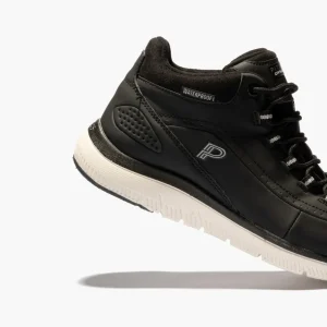 Calzaro Botas Bajas Y Botines | Bota Cordones Pitillos 1534 Waterproof Negro