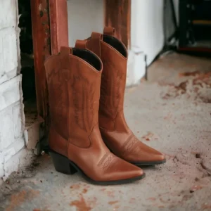 Calzaro Botas Cowboy | Bota Cowboy 23957 Piel Cuero