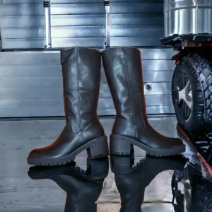 Calzaro Botas Bajas Y Botines | Botas Altas | Bota Cremallera 2211 Negro