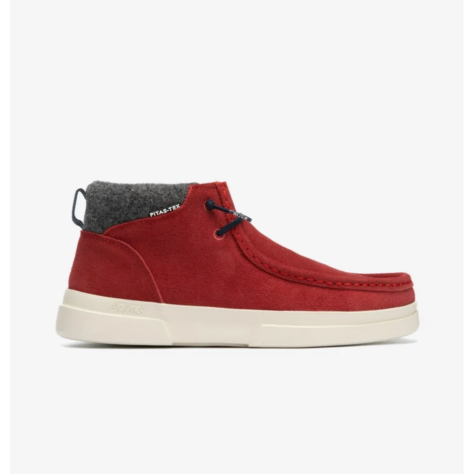 bota_garda_rojo_0.webp Calzaro Casual | Botas Bajas Y Botines | Bota Garda Rojo.
