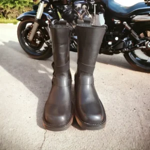 Calzaro Botas Y Botines Mujer | Botas Bajas Y Botines | Bota Motera Coralina Negro