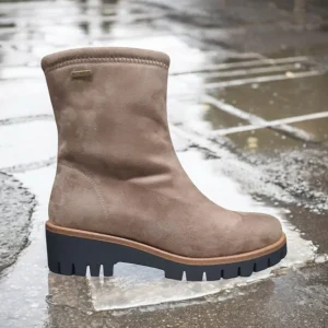 Calzaro Casual | Botas Y Botines Mujer | Bota Mujer Membrana Impermeable 9051 Water Proof Taupe
