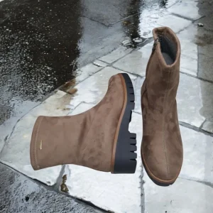 Calzaro Casual | Botas Y Botines Mujer | Bota Mujer Membrana Impermeable 9051 Water Proof Taupe