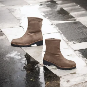 Calzaro Casual | Botas Y Botines Mujer | Bota Mujer Membrana Impermeable 9051 Water Proof Taupe