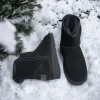 Calzaro Botas De Pelo | Bota Pelo Australiana Rodas Negro