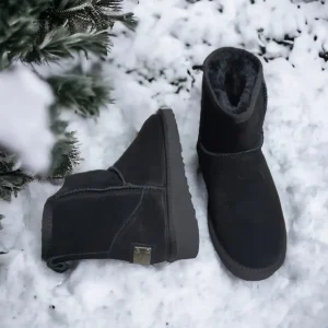 Calzaro Botas De Pelo | Bota Pelo Australiana Rodas Negro