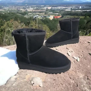 Calzaro Botas De Pelo | Bota Pelo Australiana Rodas Negro