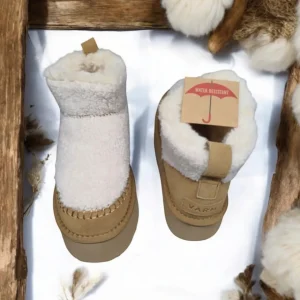 Calzaro Casual | Botas De Pelo | Bota Pelo Kis Serraje Cuero Tipo Australiano.