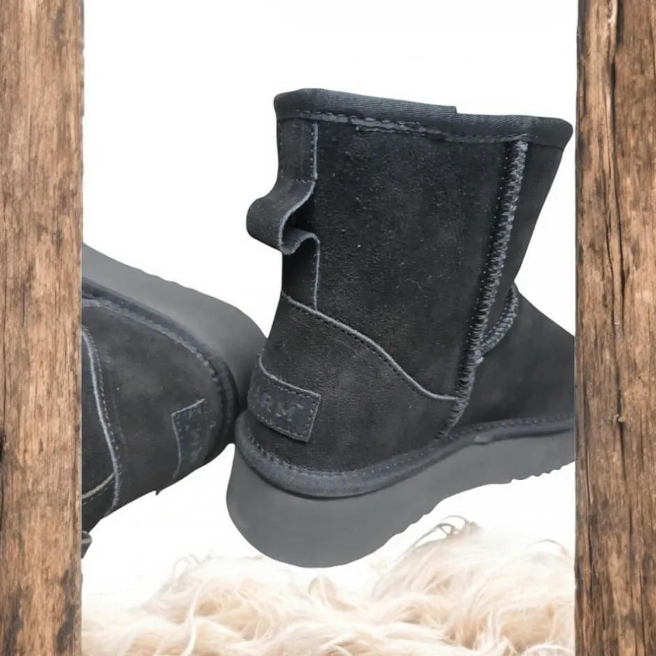 bota_pelo_lescun_serraje__3.webp Calzaro Casual | Botas De Pelo | Bota Pelo Lescun Serraje Negro Tipo Australiano.