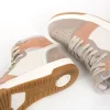 Calzaro Deportivas | Bota Sneaker 1521 Taupe Rosa Blanco