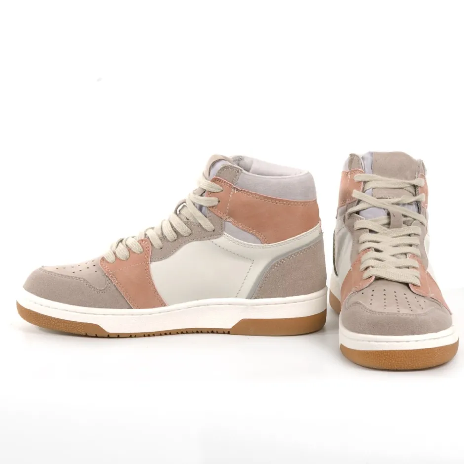 bota_sneaker__taupe_rosa__3.webp Calzaro Deportivas | Bota Sneaker 1521 Taupe Rosa Blanco