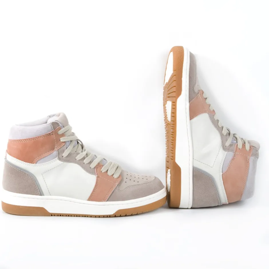 bota_sneaker__taupe_rosa__5.webp Calzaro Deportivas | Bota Sneaker 1521 Taupe Rosa Blanco