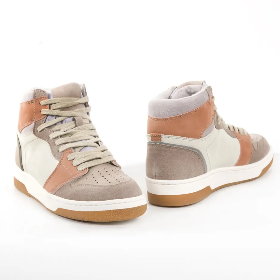 bota_sneaker__taupe_rosa__7.webp Calzaro Deportivas | Bota Sneaker 1521 Taupe Rosa Blanco