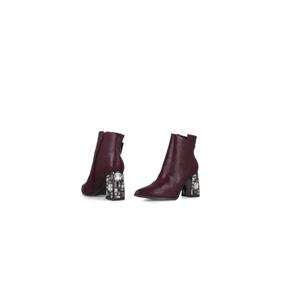botin__physalis_burdeos_4.webp Calzaro Botas Bajas Y Botines | Botin 22717 Physalis Burdeos