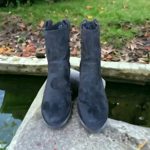 Calzaro Botas Cowboy | Botin Campero Redondo 2315 Negro