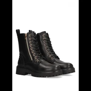 Calzaro Botas Bajas Y Botines | Botin Militar Armony Derry 11016 Negro