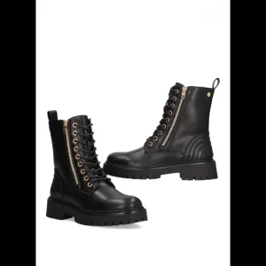 Calzaro Botas Bajas Y Botines | Botin Militar Armony Derry 11016 Negro