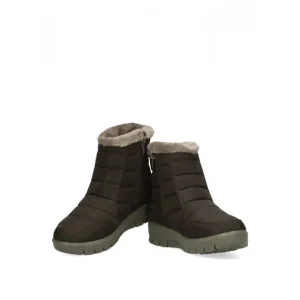 Calzaro Botas De Pelo | Botin Pelo Acolchado Armony Dubrovnik 22504 Negro