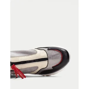 Calzaro Deportivas | Casual | Botin Sport Helsinki 243628 Negro, gris y Rojo.
