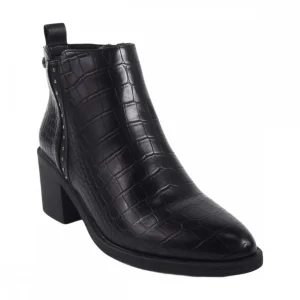 Calzaro Botas Bajas Y Botines | Botin tacón 18006 en negro