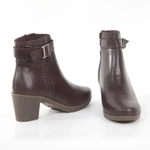 Calzaro Botas Bajas Y Botines | Botines de tacón 3495 marrones
