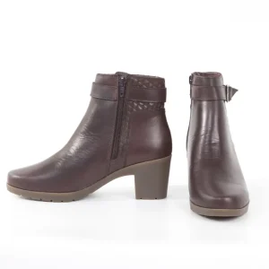 Calzaro Botas Bajas Y Botines | Botines de tacón 3495 marrones