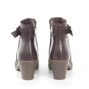 Calzaro Botas Bajas Y Botines | Botines de tacón 3495 marrones