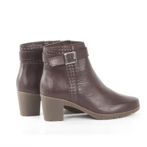 Calzaro Botas Bajas Y Botines | Botines de tacón 3495 marrones
