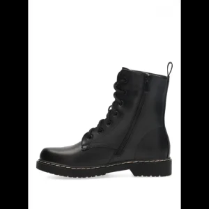 Calzaro Botas Bajas Y Botines | Botines Militares Delt 11035 Negro Mujer