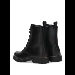 Calzaro Botas Bajas Y Botines | Botines Militares Delt 11035 Negro Mujer