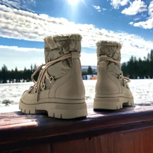 Calzaro Botas Bajas Y Botines | Botines Planos 52482 Mirte Marrón Taupe