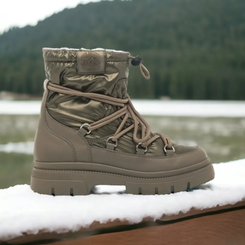botines_planos__mirte_mar_3.webp Calzaro Botas Bajas Y Botines | Botines Planos 52482 Mirte Marrón Taupe